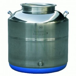 FUSTO INOX LT.50    EUROPA C/T SANS