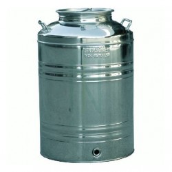 FUSTO INOX 18/10    LT.50 CT   SANS