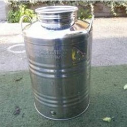 FUSTO INOX 18/10   LT. 100  B.L C.T