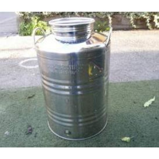 FUSTO INOX 18/10   LT. 100  B.L C.T