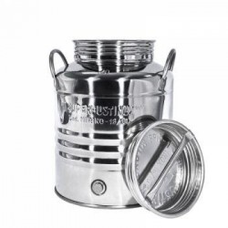 FUSTO INOX 18/10    LT.15 B.L C.T