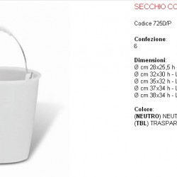 SECCHIO CON BECCO  LT.15