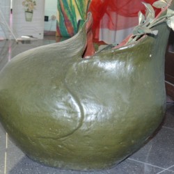 VASO ROCCIA T.COTTA    2441 KAPPERI