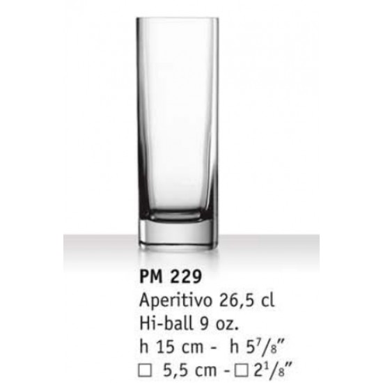 BICCHIERE STRAUSS APERITIVO PM 229