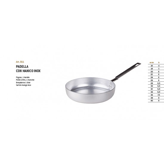 PADELLA ALLUMINIO CM.32   PCMX01132