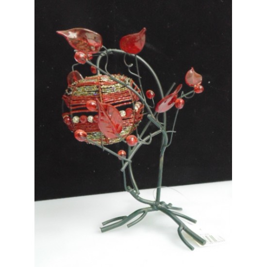 P/TEA LIGHT VERTCALE  AGUA    10838