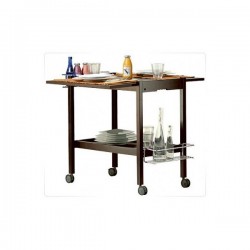 CARRELLO-TAVOLO NEWTON WENGE   FOP.