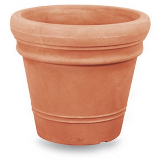 VASO DOPPIO BORDO LISC. CM.100 VECA