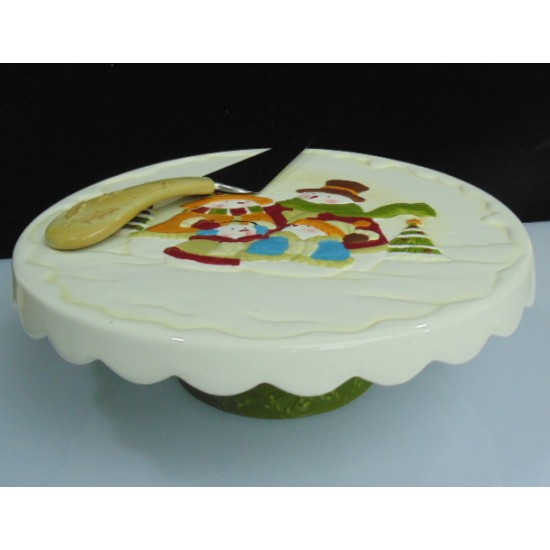 PIATTO TORTA C/P        CHRISTMAS