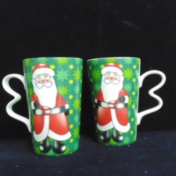 SET 2 MUG GM1551A61     CHRISTMAS