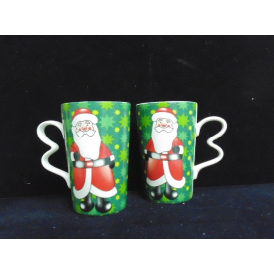 SET 2 MUG GM1551A61     CHRISTMAS
