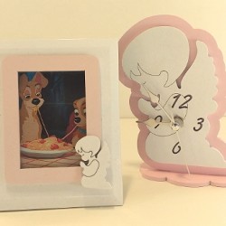SET OROLOGIO +P/FOTO ROSA      7497