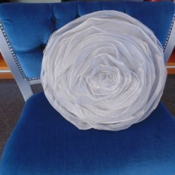 ORGANZA CUSCINO TONDO 40