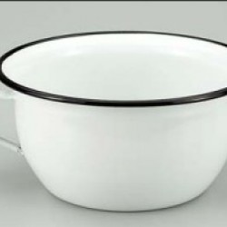 VASO NOTTE SMALTATO FERRO    042531