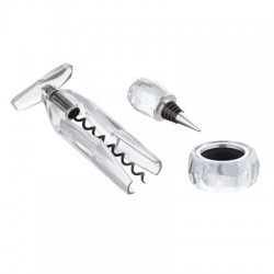 SET VINO 3 PZ.            CRISTALLI