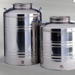FUSTO INOX 18/10    LT.10 CT   SANS