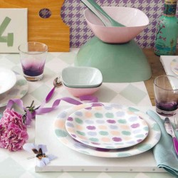 SET 6 POSTI TAVOLA ROMANTIC POIS