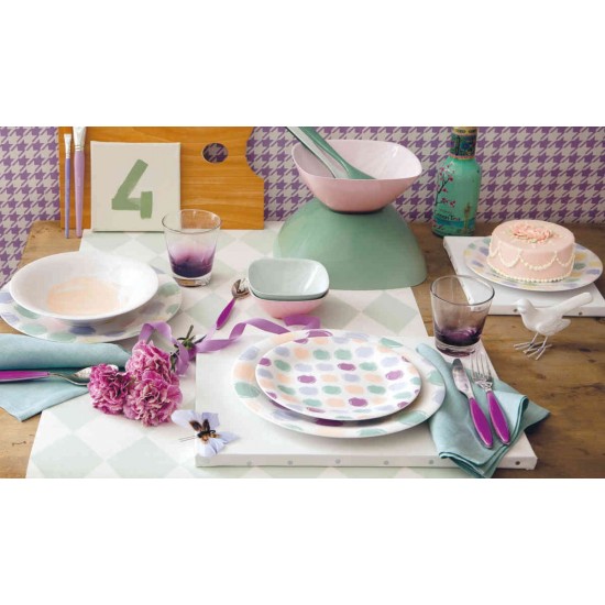 SET 6 POSTI TAVOLA ROMANTIC POIS