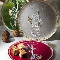 PIATTO PANETTONE 30 ANGELI 5110 WEI