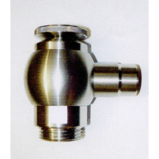 RUBINETTO INOX 3/8  GIREVOLE