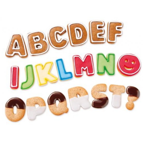 TAGLIA BISCOTTI ALFAB. PZ.34 630925