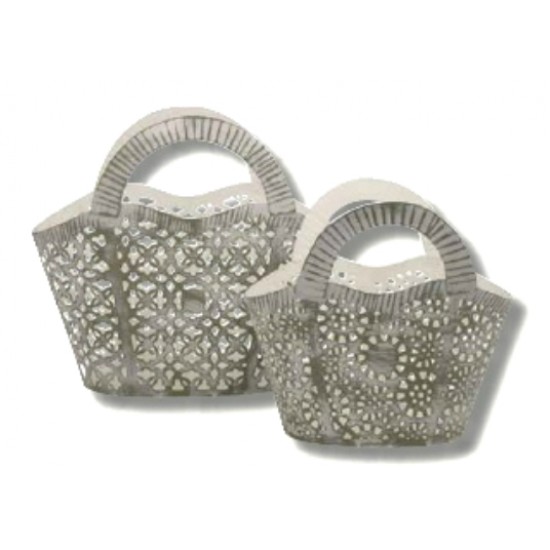 SET 2 BORSE        METAL     155536