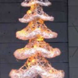 ALBERO RATTAN C/LUCI         145224