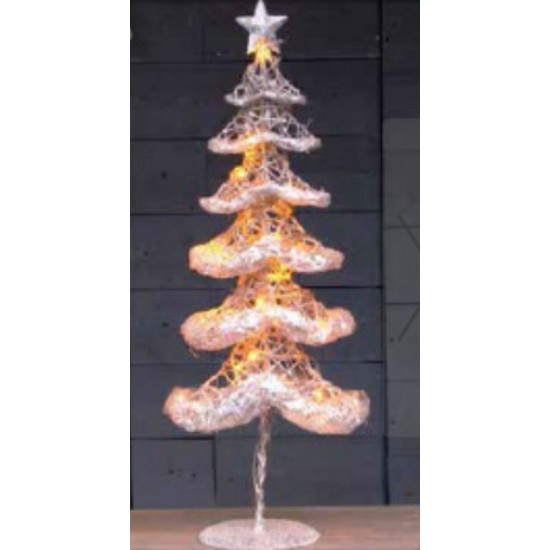 ALBERO RATTAN C/LUCI         145224