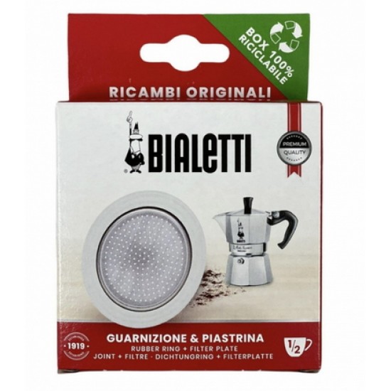 BL. 1 GUARNIZ.+1 FILTRO PER MOKINA