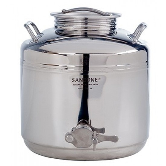 FUSTO INOX LT.50 MIELE C/R EUR.SANS