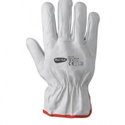 GUANTI FIORE 213 OVINA T.9  BIANCO