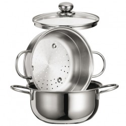 VAPORIERA CM. 20 C/C. VETRO