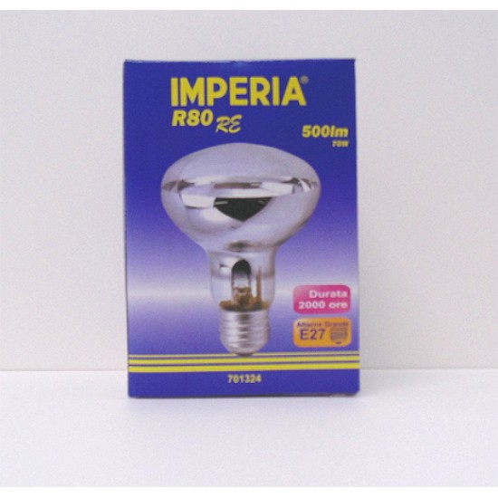 LAMP.ALOG. R80 E27 W.70     IMP
