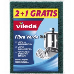 FIBRA VERDE PZ.2+1  166240   VILEDA