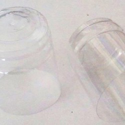 CAPSULA IN PVC TRASP.MM25 X FEN.100