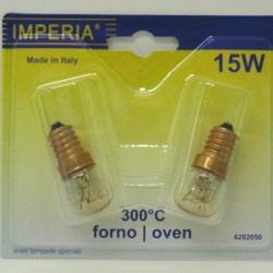 LAMPADA PERETTA FORNO PZ. 2     IMP