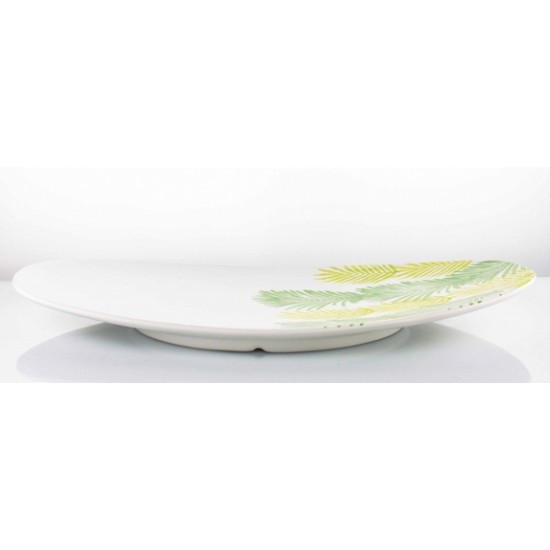 VASSOIO 48X29 PALM  B/CO  15184 WEI