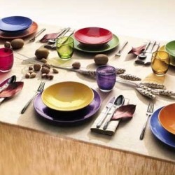 PIATTO FRUTTA PZ.6 COLOURS