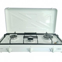 FORNELLO A GAS 3 F.VALVOL BIANCO LAR