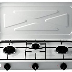 FORNELLO A GAS 3 F. BIANC L300B LAR