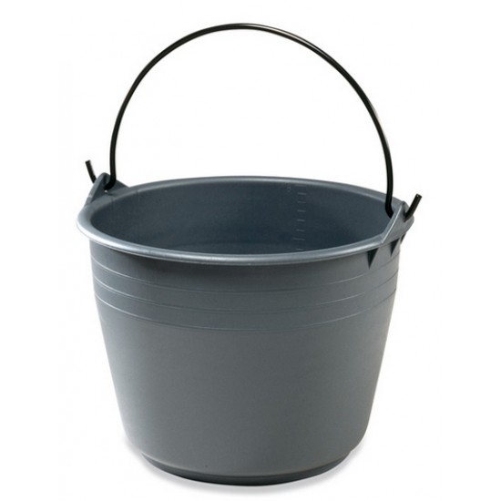 SECCHIO AGRICOLO GRIGIO LT.25 PLASTIME