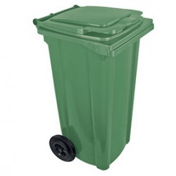 BIDONE CARRELLATO LT.120