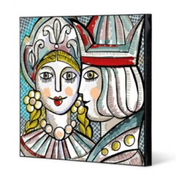 QUADRO 70X70 IO E TE         101018