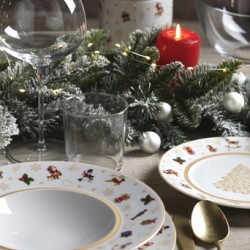 SERV. TAVOLA 18 PZ.   XMAS    25201