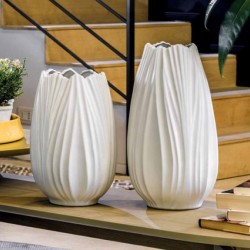 VASO ORTENSIA B.CO H. 38      84765