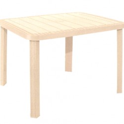 TAVOLO TAORMINA 80X80 B/CO 3542 BRO