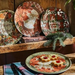 PIATTO PANETTONE 31    BE MERRY TOG