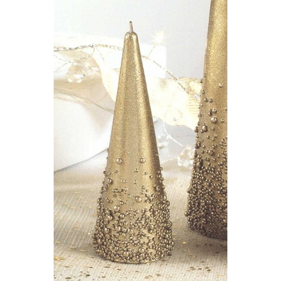 CANDELA CONO H.15 ORO     C2187 MAS