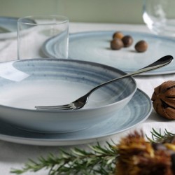 SERV. TAVOLA 18 PZ. PENCE BLUE  WEI