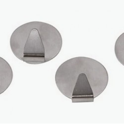 CONF. 4 GANCI INOX    ART.  04GD013
